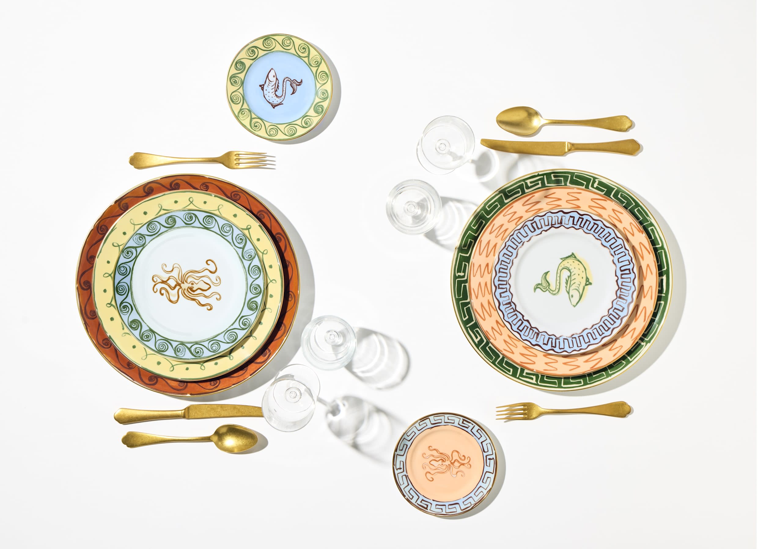 プレート 22cm ブラウン | イルヴィアッジョディネットゥーノ | GINORI